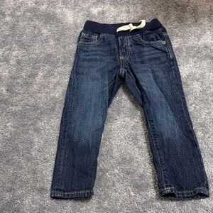 GAP Dark Blue Kids Jeans with Navy Waistband